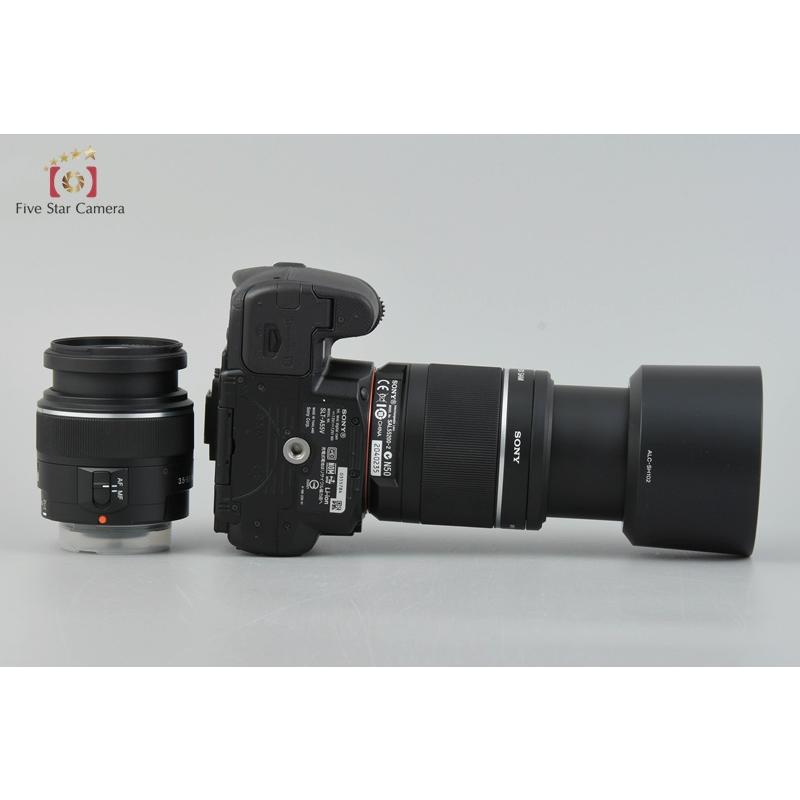 SONY 【中古】SONY ソニー α55 ダブルズームレンズキット SLT SONY 【中古】SONY ソニー α55 ダブルズームレンズキット SLT