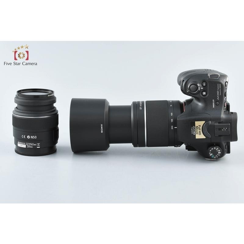 sony α57 ダブルズームレンズキット SLT-A57Y おまけ付き sony α57 ダブルズームレンズキット SLT-A57Y おまけ付き 【公式通販】