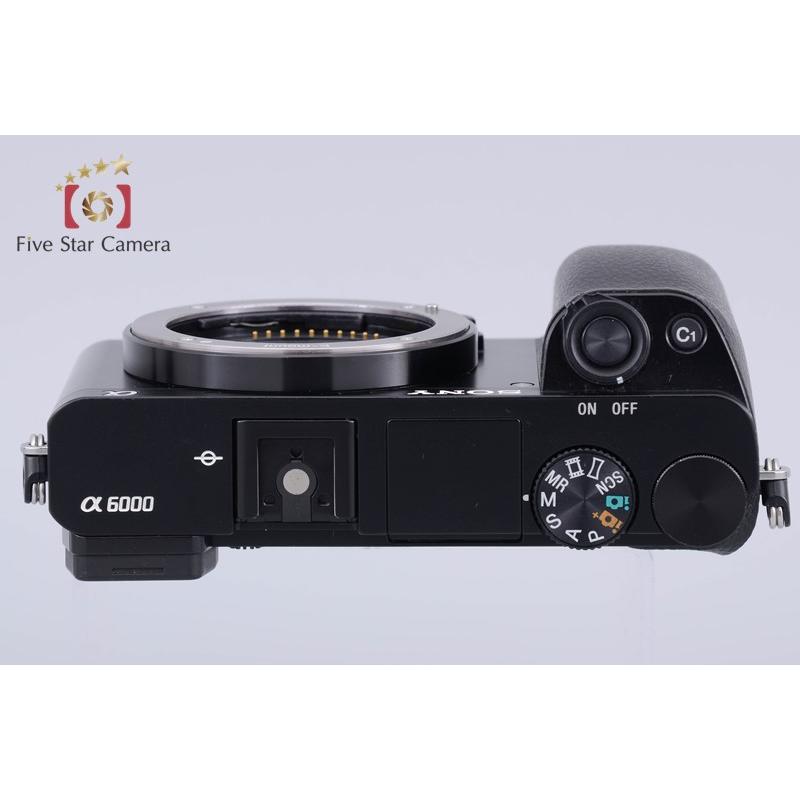 【中古】SONY ソニー α6000 ILCE-6000 ブラック ミラーレス一眼カメラ α（ソニー） ソニー SONY α6000 ILCE-6000 レンズセット ブラック