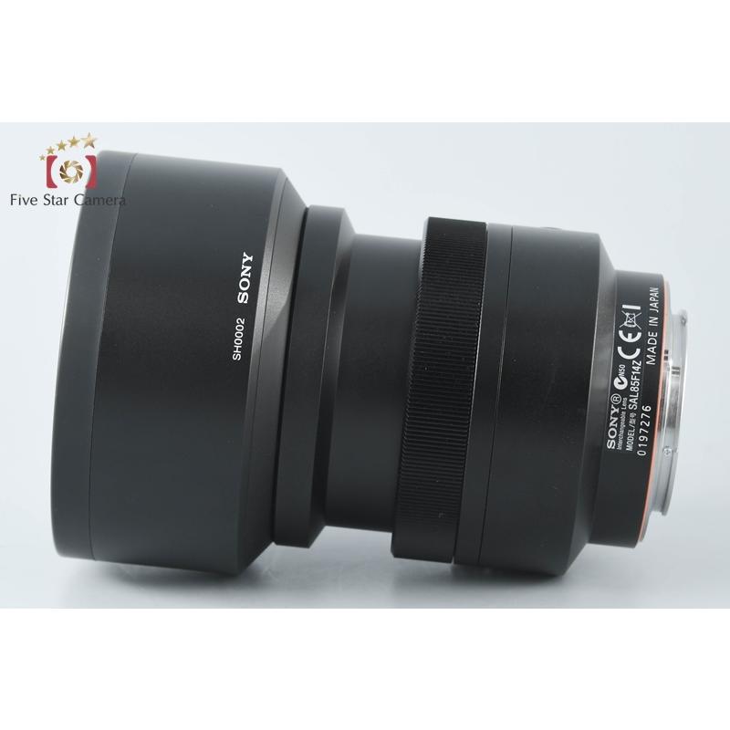 SONY（ソニー） 【中古】SONY Carl Zeiss Planar 85mm f/1.4 ZA T 
