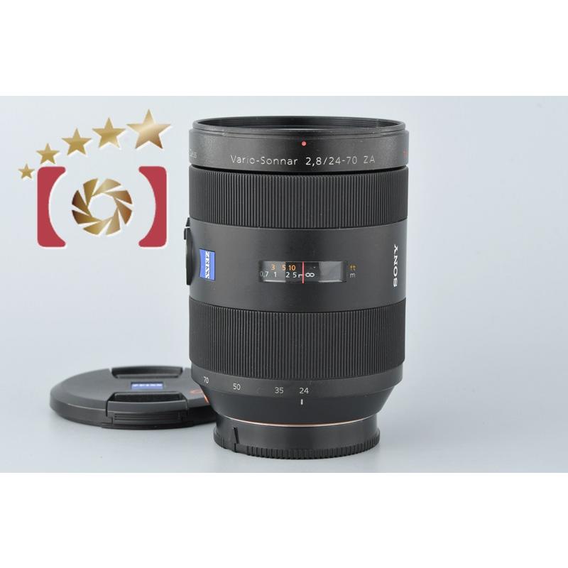SONY - 【中古】(ソニー) SONY VARIO-SONNAR T*24-70/2.8 ZA SSM  SAL2470Z ソニーA 中古】(ソニー) SONY VARIO-SONNAR T*24-70/2.8 ZA SSM SAL2470Z