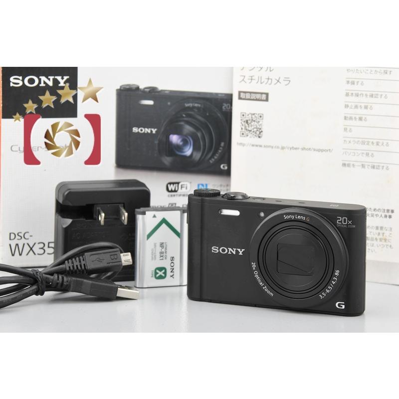 サイバーショット 【中古】SONY ソニー Cyber-shot DSC-WX350 ブラック