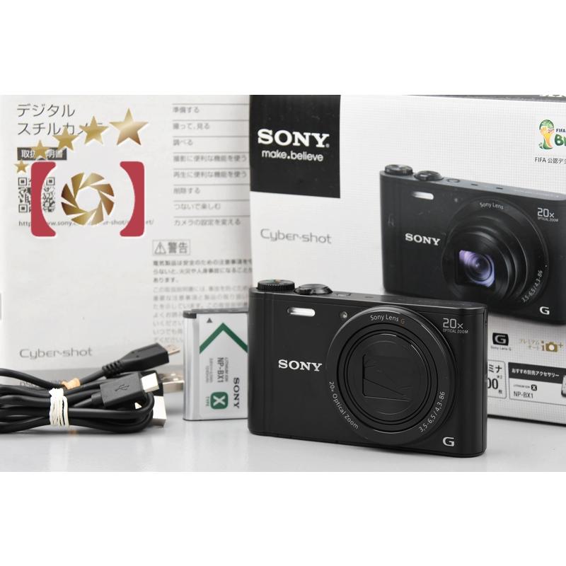 サイバーショット 【中古】SONY ソニー Cyber-shot DSC-WX300 ブラック