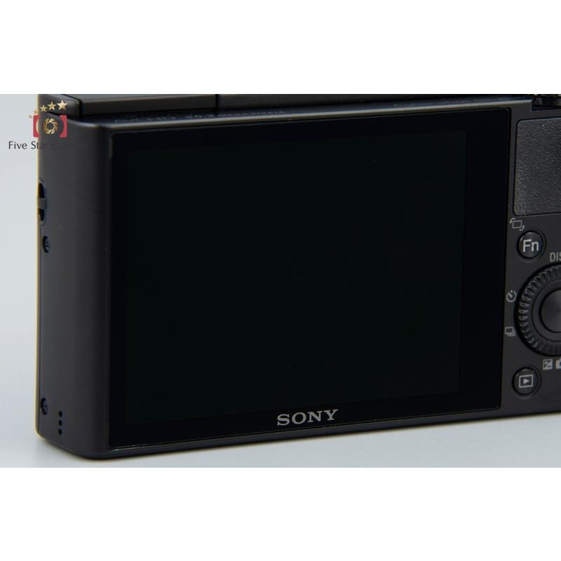 【中古】SONY ソニー Cyber-Shot DSC-RX100 ブラック デジタルスチルカメラ｜five-star-camera｜10