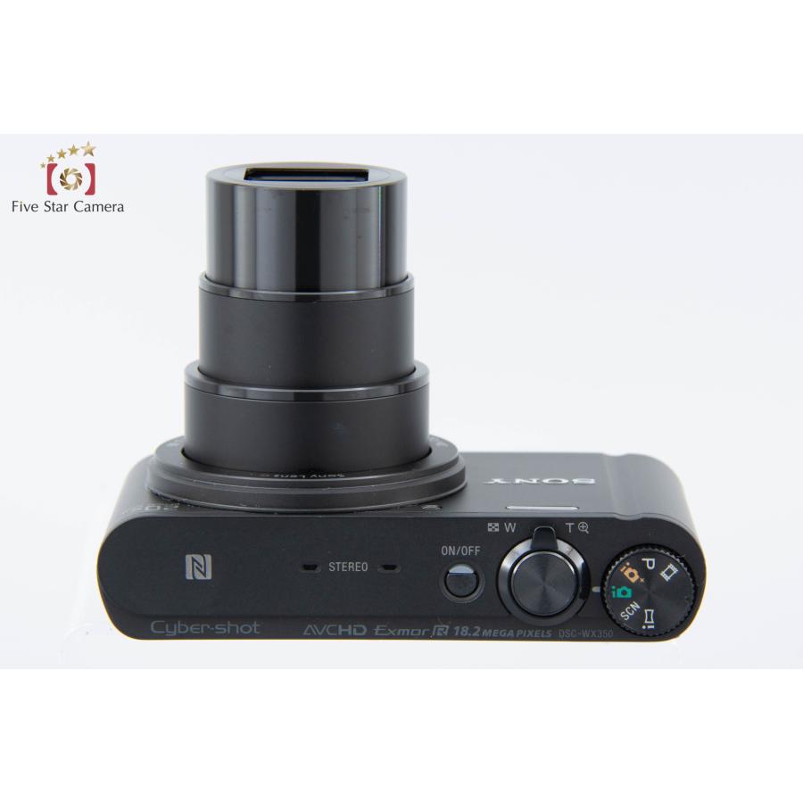 【中古】SONY ソニー Cyber-shot DSC-WX350 ブラック コンパクトデジタルカメラ｜five-star-camera｜08