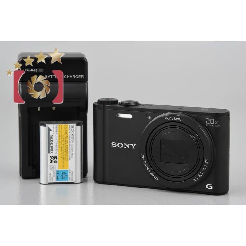 サイバーショット 【中古】SONY ソニー Cyber-shot DSC-WX350 ブラック