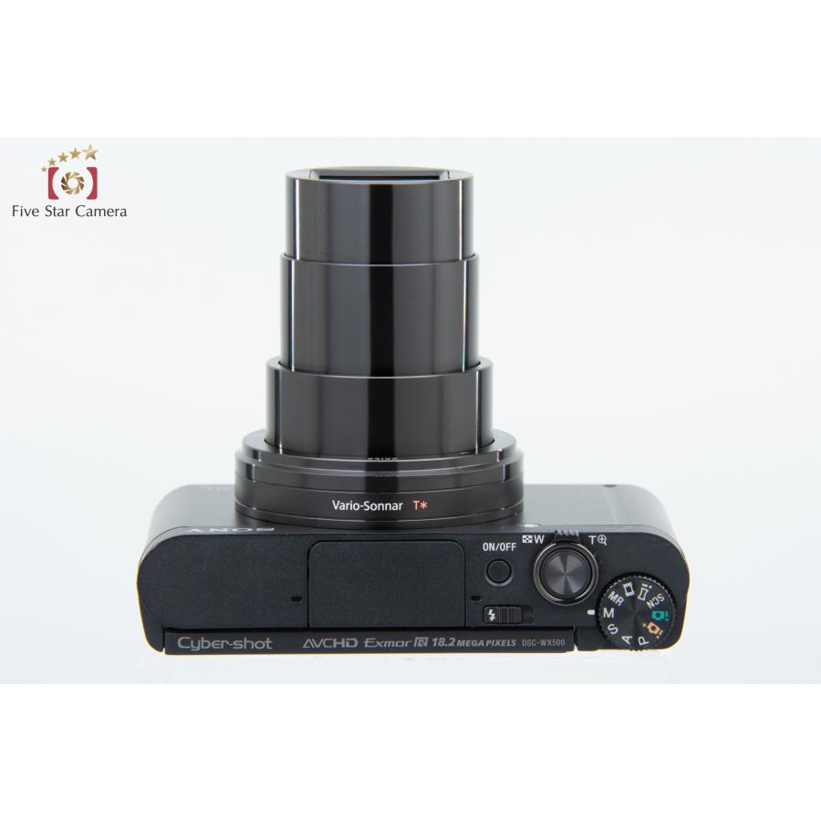 【中古】SONY ソニー Cyber-shot DSC-WX500 ブラック デジタルスチルカメラ 元箱付き｜five-star-camera｜08
