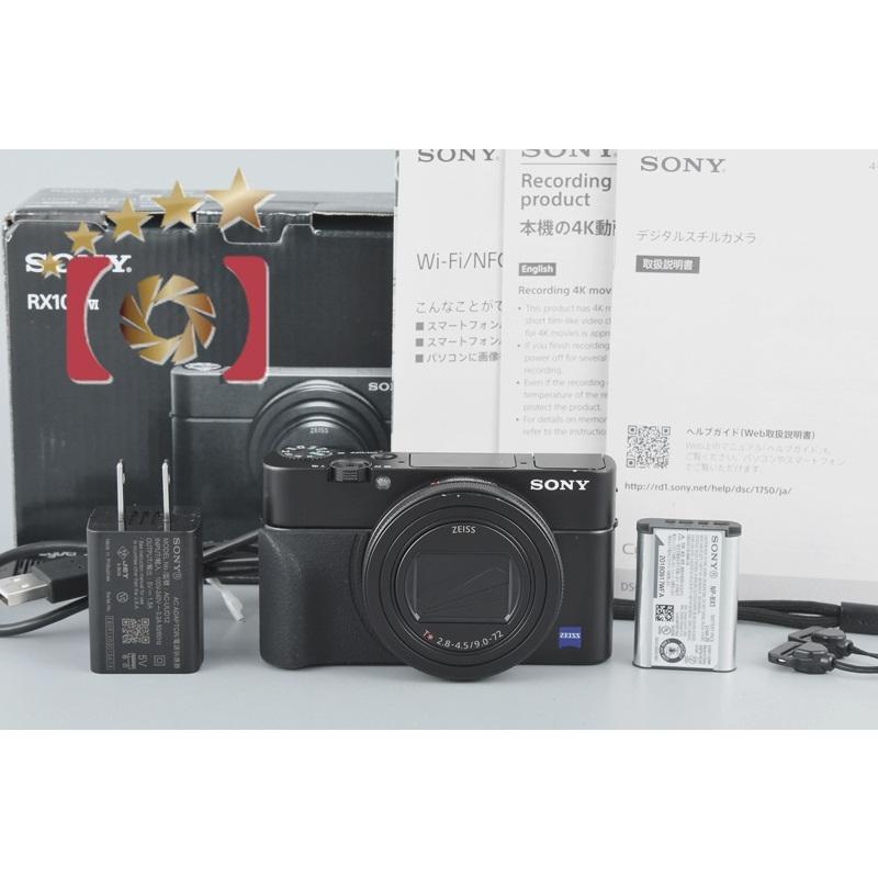 【元箱付き】Sony DSC-RX100 Ⅵ 6 コンパクトデジタルカメラ 中古 サイバーショット 【中古】SONY ソニー Cyber-shot RX100 VI DSC