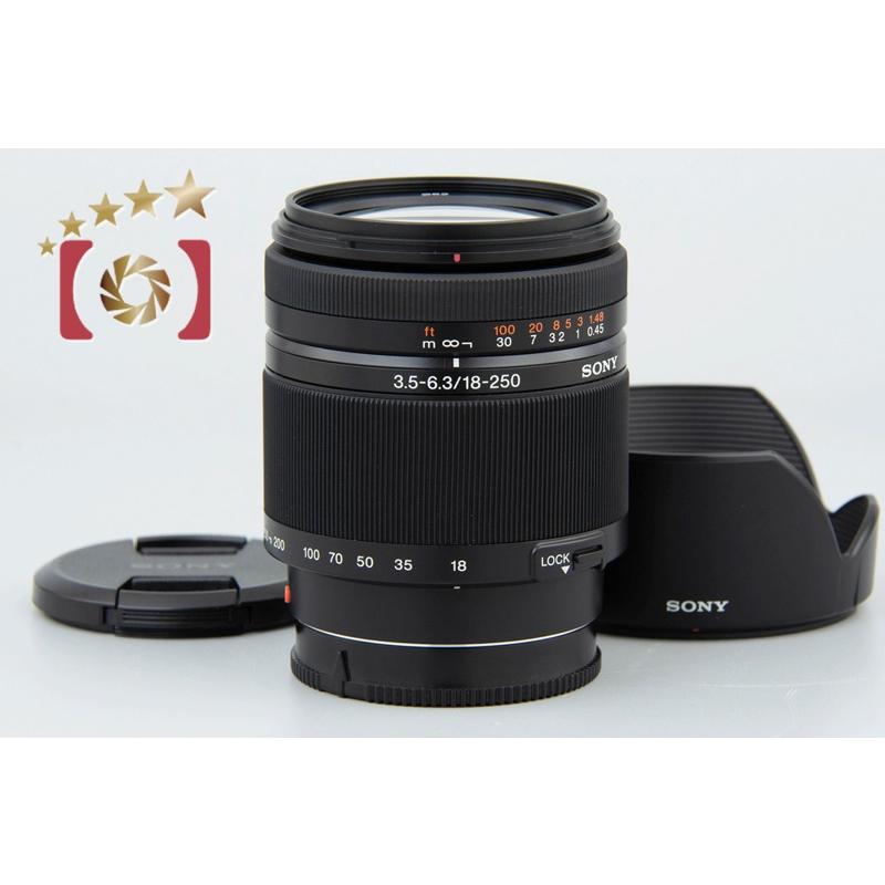 Obiettivo Sony DT 18-250 Mm F3.5-6.3 (Modello SAL18250) Per Fotocamere Sony A-mount