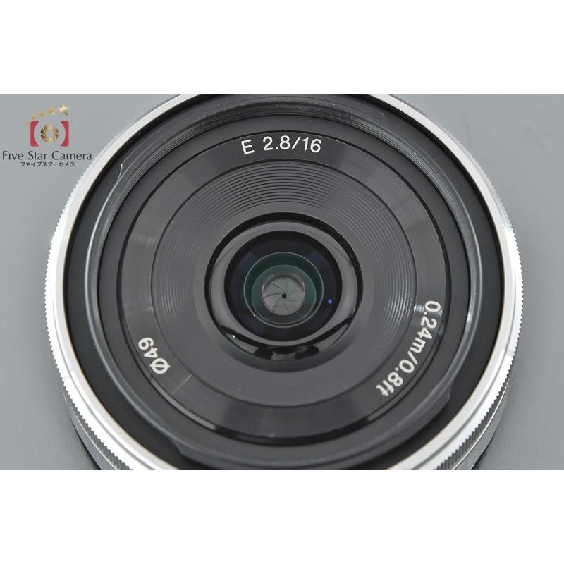 SONY（ソニー） 【中古】SONY E 16mm f/2.8 SEL16F28 : 中古カメラの
