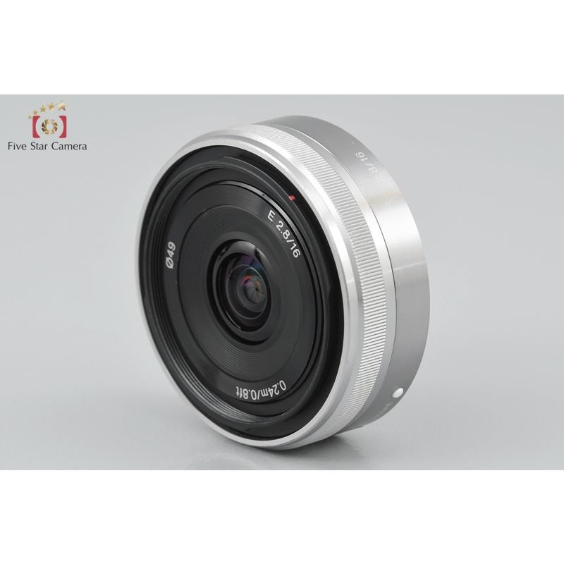 SONY（ソニー） 【中古】SONY E 16mm f/2.8 SEL16F28 : 中古カメラの