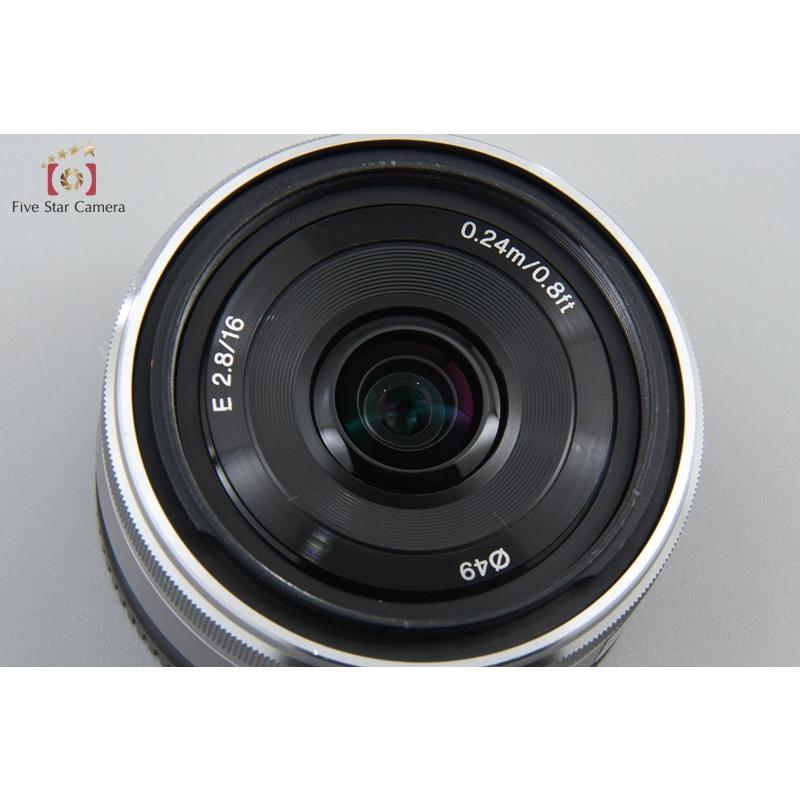 SONY（ソニー） 【中古】SONY E 16mm f/2.8 SEL16F28 : 中古カメラの 
