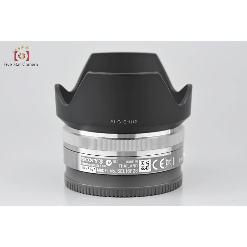 SONY（ソニー） 【中古】SONY E 16mm f/2.8 SEL16F28 : 中古カメラの