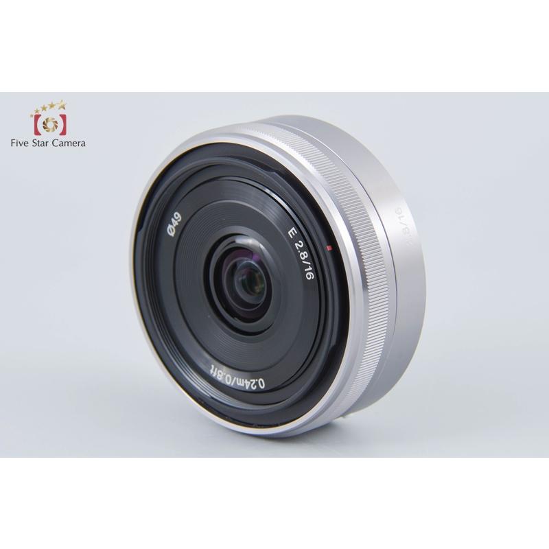 【中古】SONY ソニー E 16mm f/2.8 SEL16F28 SONY（ソニー） 【中古】SONY E 16mm f/2.8 SEL16F28 : 中古カメラの