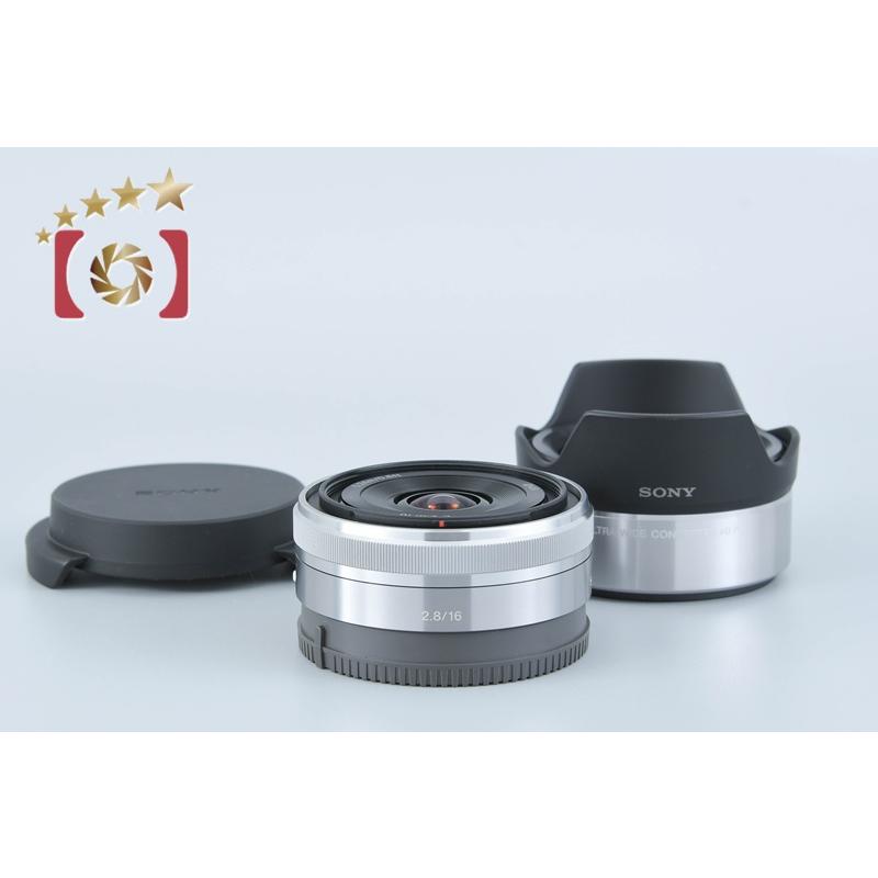SONY（ソニー） 【中古】SONY E 16mm f/2.8 SEL16F28 + VCL-ECU1