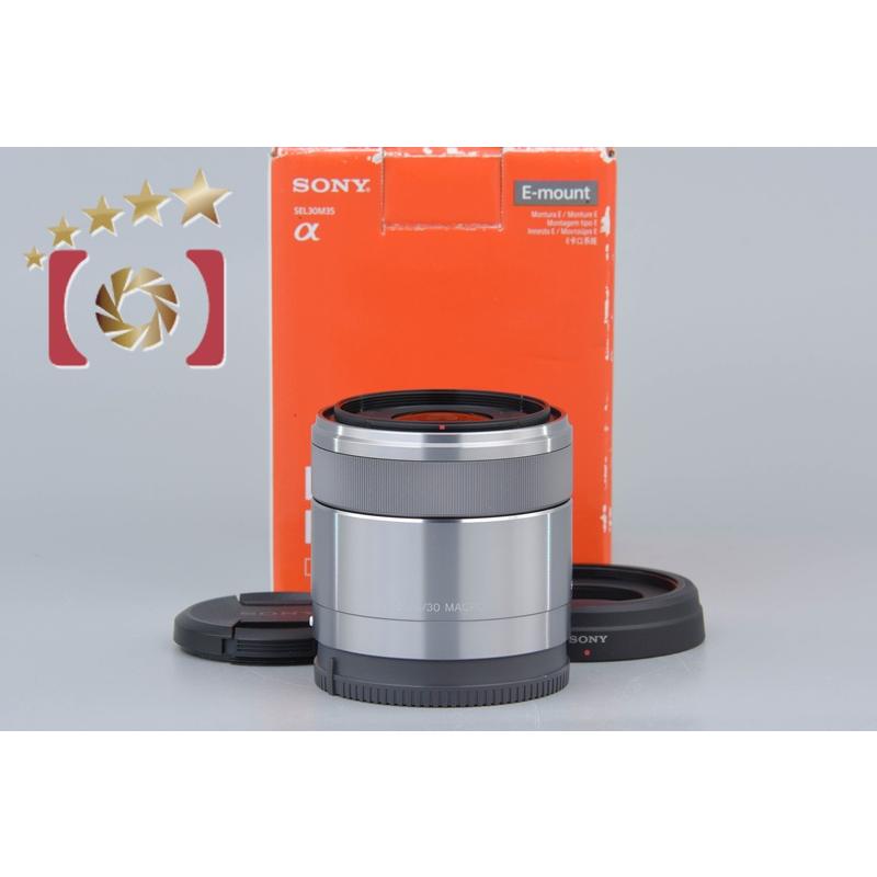 SONY（ソニー） 【中古】SONY E 30mm f/3.5 MACRO SEL30M35 元箱付き 