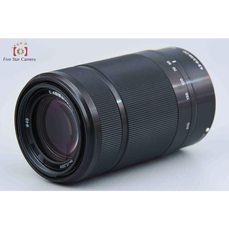 【中古】SONY ソニー E 55-210mm f/4.5-6.3 OSS SEL55210 ブラック｜five-star-camera｜03