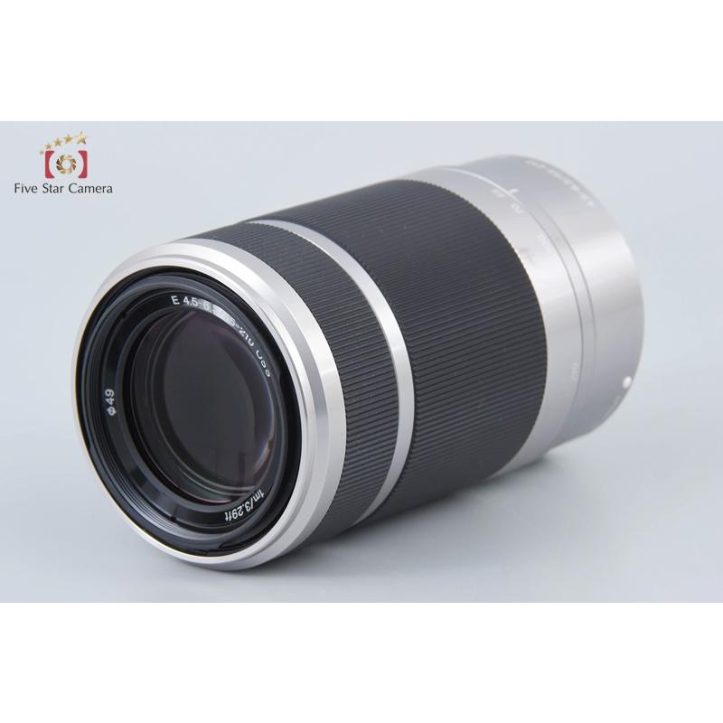 SONY - SONY SEL55210 中古良品 SONY 中古 1年保証 美品 E 55-210mm F4.5-6.3 OSS シルバー
