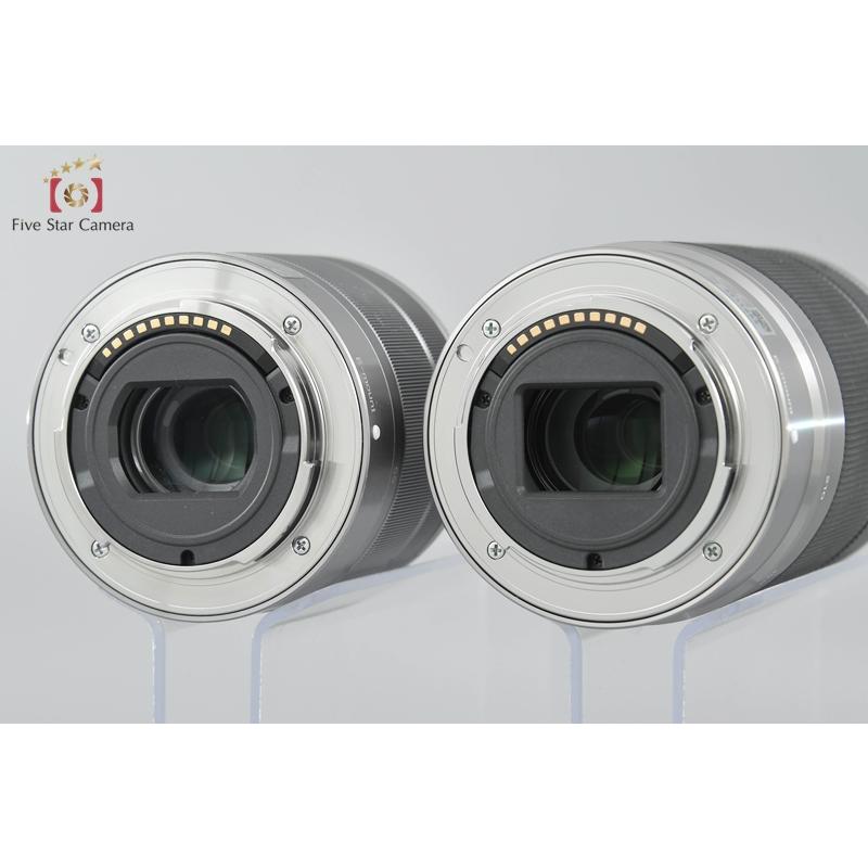 ソニーEマウントズーム２本セット　SEL1855 SEL55210 ソニーEマウントズーム2本セット SEL1855 SEL55210