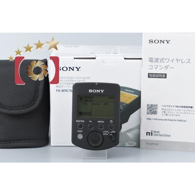特別セーフ SONY ソニー FA-WRC1M 電波式ワイヤレスコマンダー caslog
