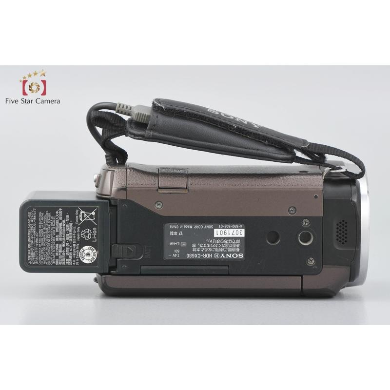 SONY 【中古】SONY ソニー ハンディカム HDR-CX680 ブロンズ SONY 【中古】SONY ソニー ハンディカム HDR-CX680 ブロンズ