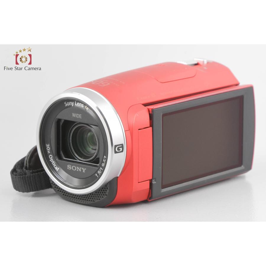 中古】SONY ソニー HANDYCAM HDR-CX680 レッド デジタルビデオカメラ