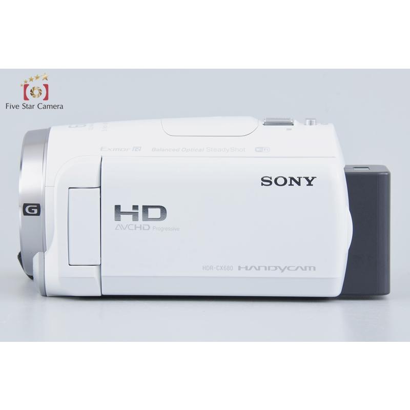 SONY 【中古】SONY ソニー ハンディカム HDR-CX680 ホワイト SONY 【中古】SONY ソニー ハンディカム HDR-CX680 ホワイト
