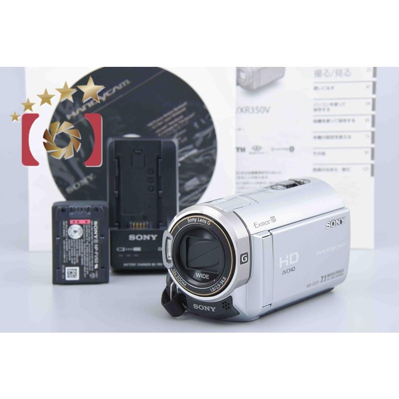 SONY 【中古】SONY ソニー HDR-CX370V ビデオカメラ シルバー