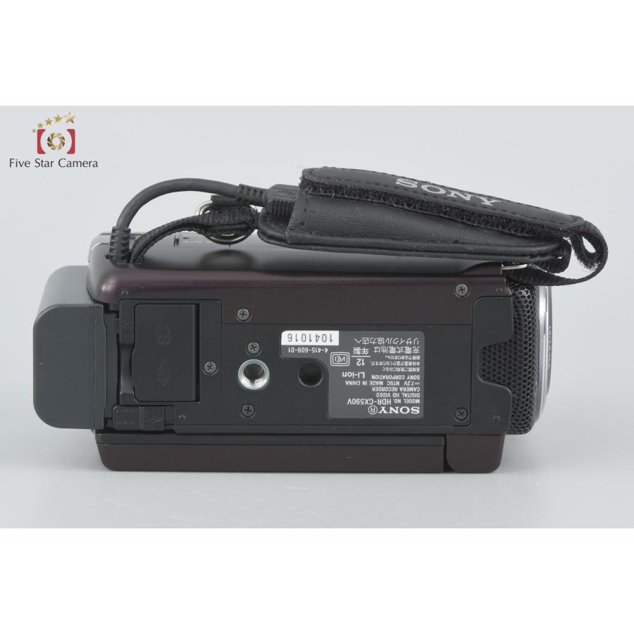 SONY 【中古】SONY ソニー HANDYCAM HDR-CX590V ブラウン