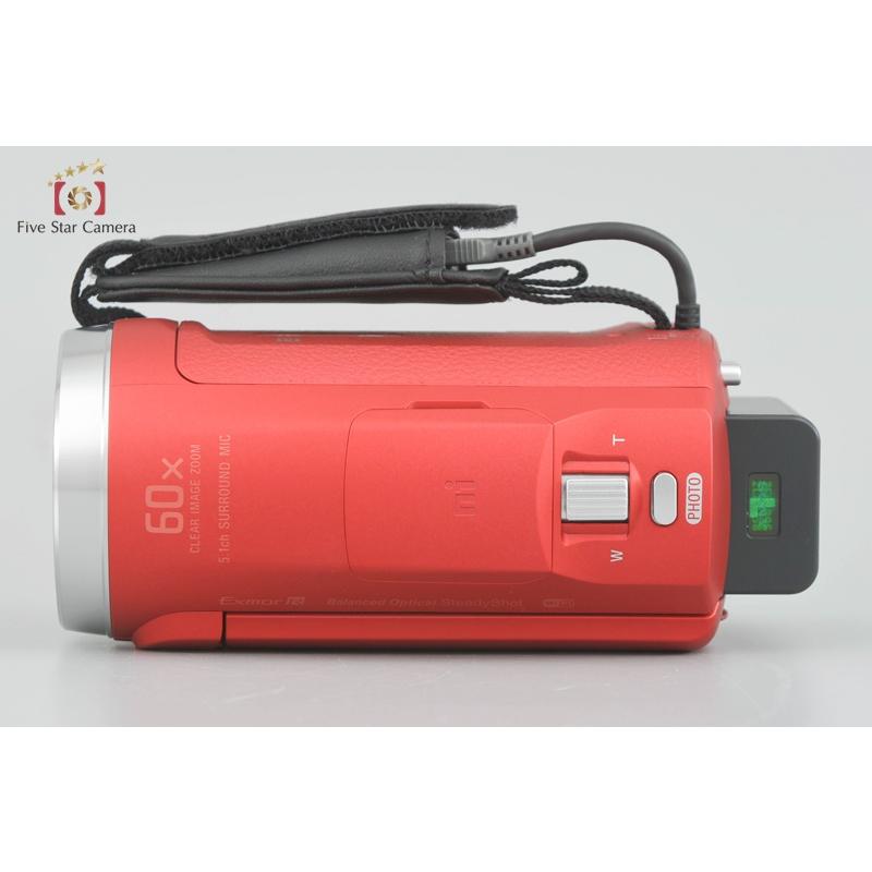 【中古品】SONY HDR-CX680 赤 ハンディカム 中古)SONY (ソニー) デジタルHDビデオカメラレコーダー HDR