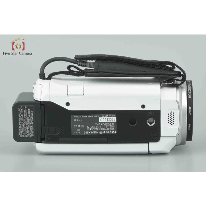 SONY 【中古】SONY ソニー ハンディカム HDR-CX680 ホワイト SONY 【中古】SONY ソニー ハンディカム HDR-CX680 ホワイト