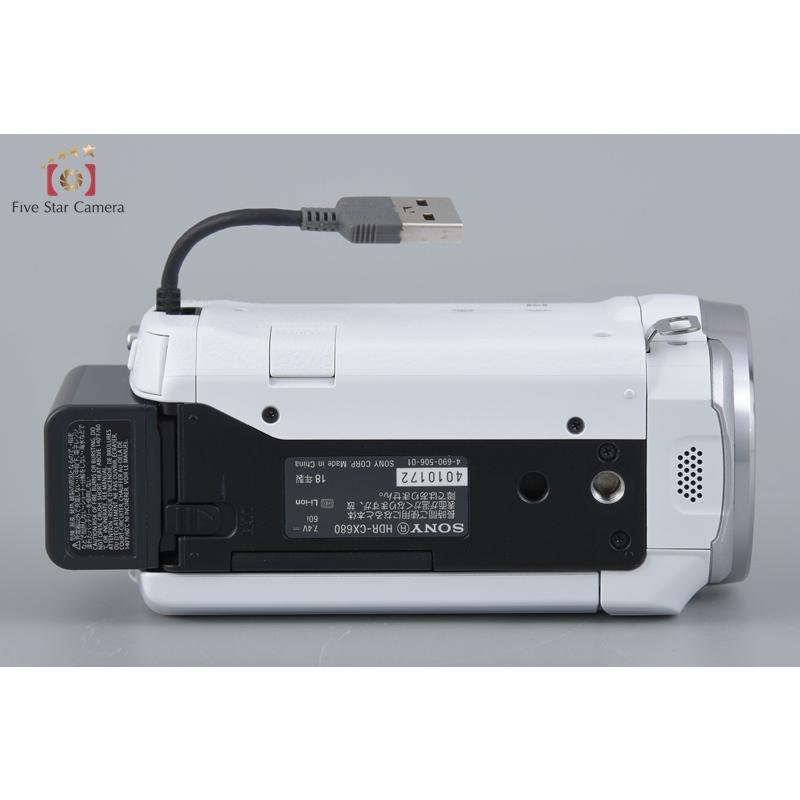 SONY 【中古】SONY ソニー ハンディカム HDR-CX680 ホワイト SONY 【中古】SONY ソニー ハンディカム HDR-CX680 ホワイト