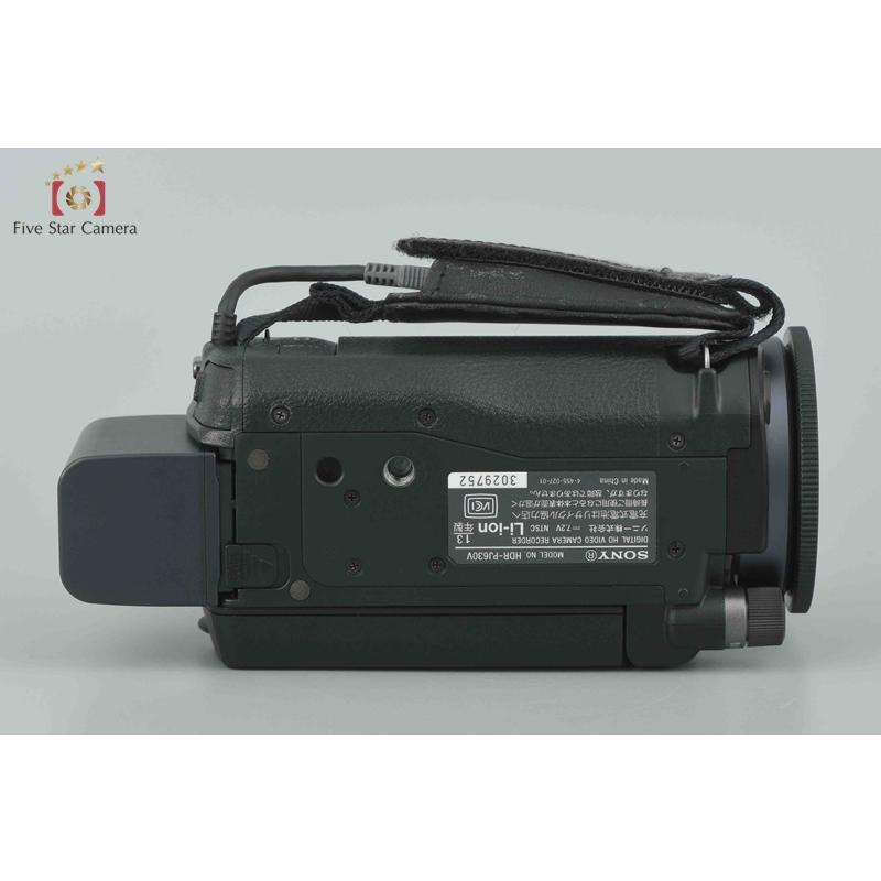 【美品】SONY Handycam HDR-PJ630V ブラック　動作確認済 five-star-camera_sony-hdr-