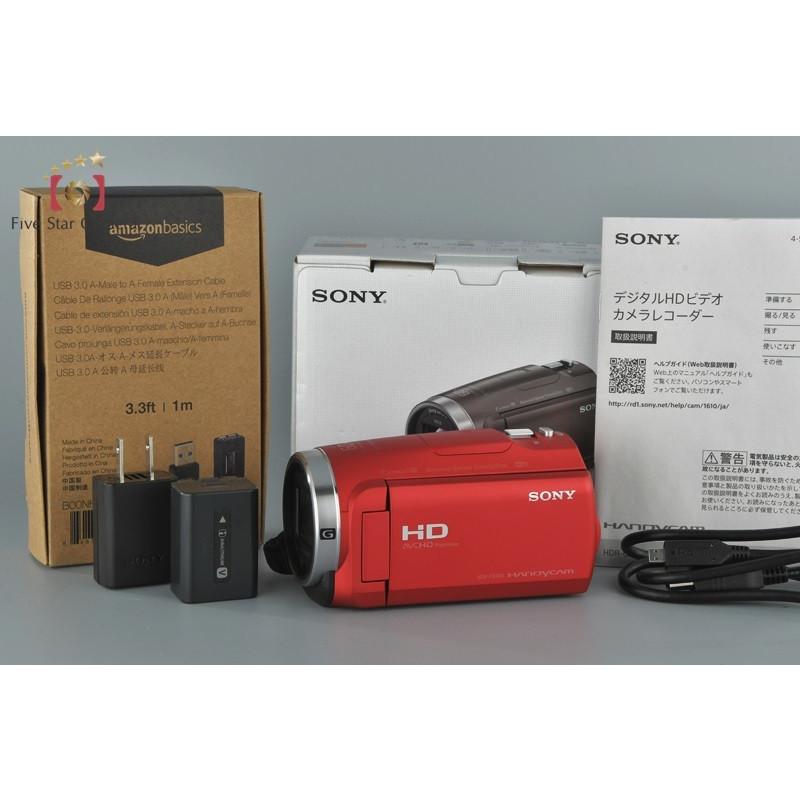 【中古】SONY ソニー HANDYCAM HDR-CX680 レッド デジタルビデオカメラ  :sony-hdrcx680-red-1023-:中古カメラのファイブスターカメラ - 通販 - Yahoo!ショッピング
