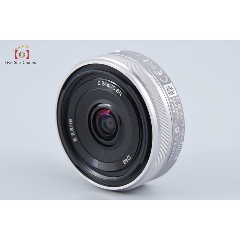 SONY 【中古】SONY ソニー α NEX-5 シルバー + E 16mm f/2.8 SONY 【中古】SONY ソニー α NEX-5 シルバー + E 16mm f/2.8