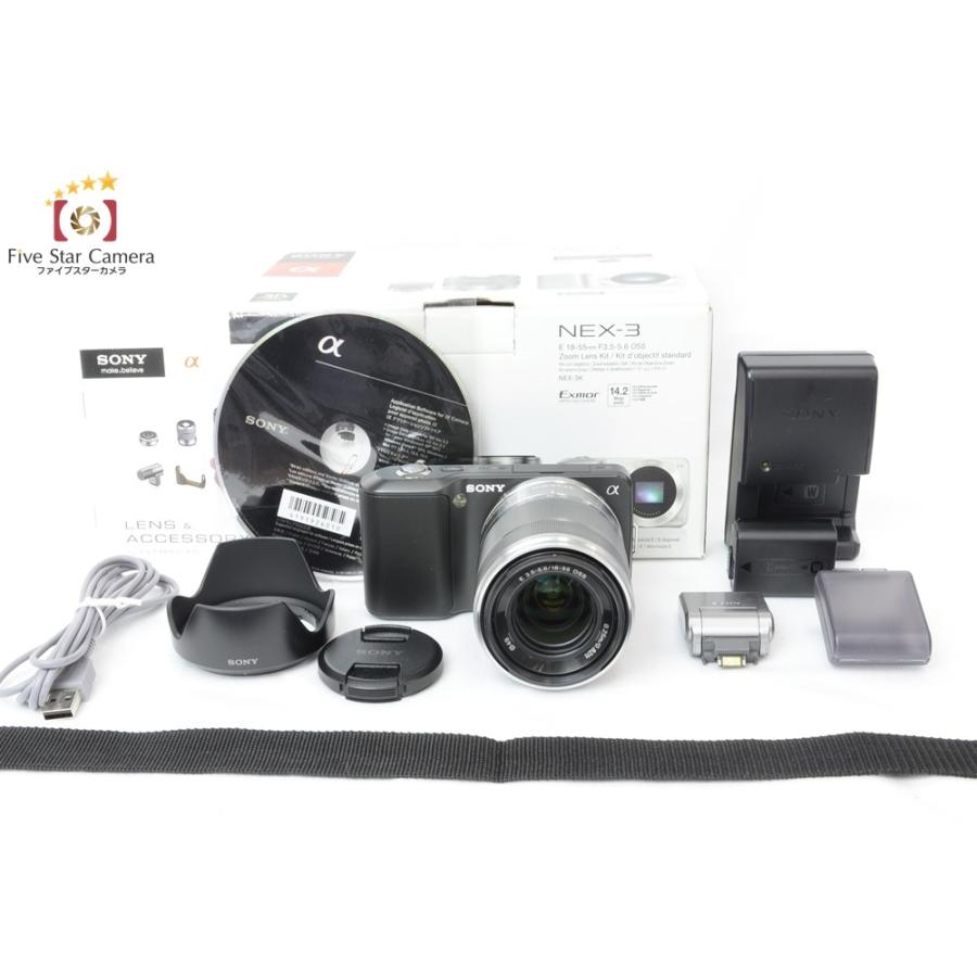 SONY（ソニー） 【中古】SONY α NEX-3K ズームレンズキット ブラック
