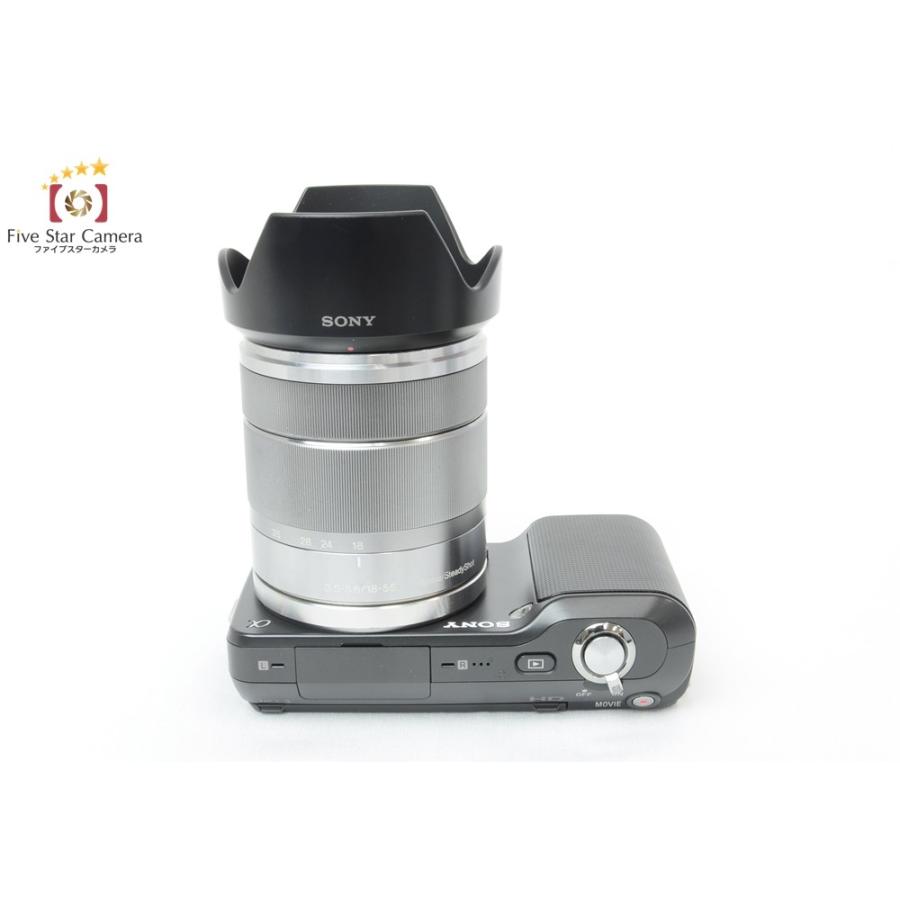 ソニー SONY デジタル一眼α NEX-3 ズームレンズキット ブラック NEX-3K/B(中古品) SONY（ソニー） 【中古】SONY α NEX-3K ズームレンズキット ブラック
