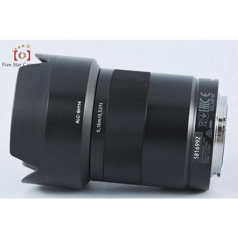 【中古】Sony Sonnar E 1.8/24 ZA レンズ SONY（ソニー） 【中古】SONY Carl Zeiss Sonnar E 24mm f/1.8 ZA T