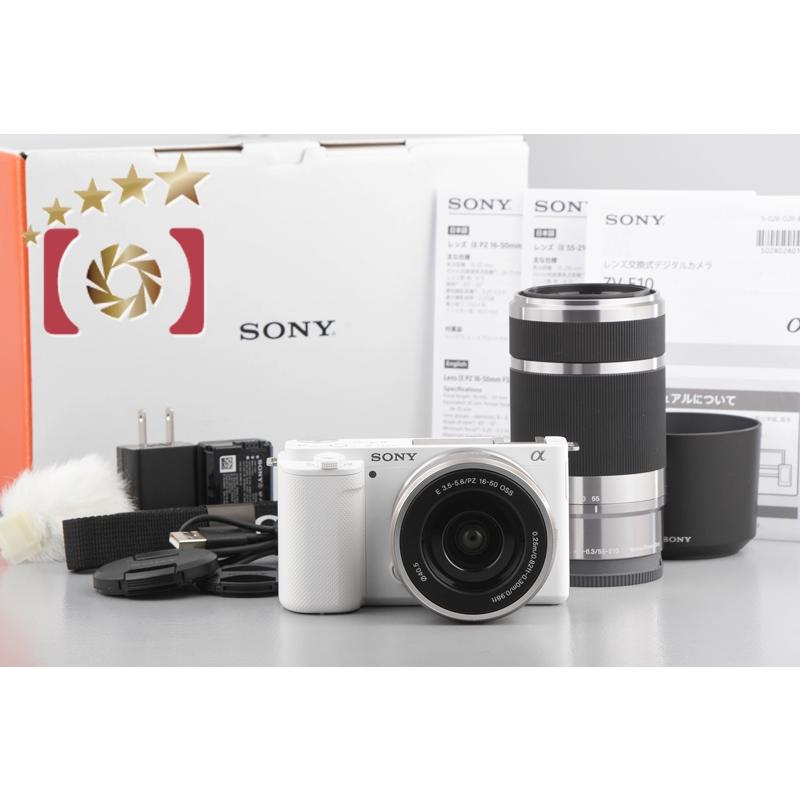 【中古】SONY ソニー α VLOGCAM ZV-E10 ダブルズームレンズキット ホワイト 元箱付き シャッター回数僅少 :  sony-zv-e10-twinzoomkit-0725- : 中古カメラのファイブスターカメラ - 通販 - Yahoo!ショッピング