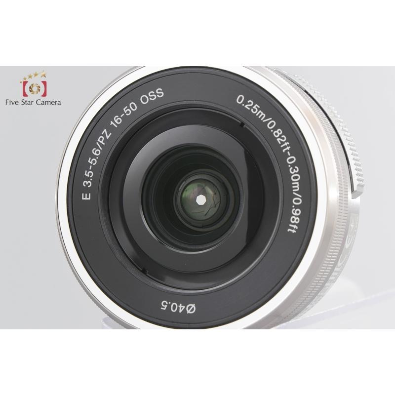 【中古】SONY ソニー α VLOGCAM ZV-E10 ダブルズームレンズキット ホワイト 元箱付き シャッター回数僅少