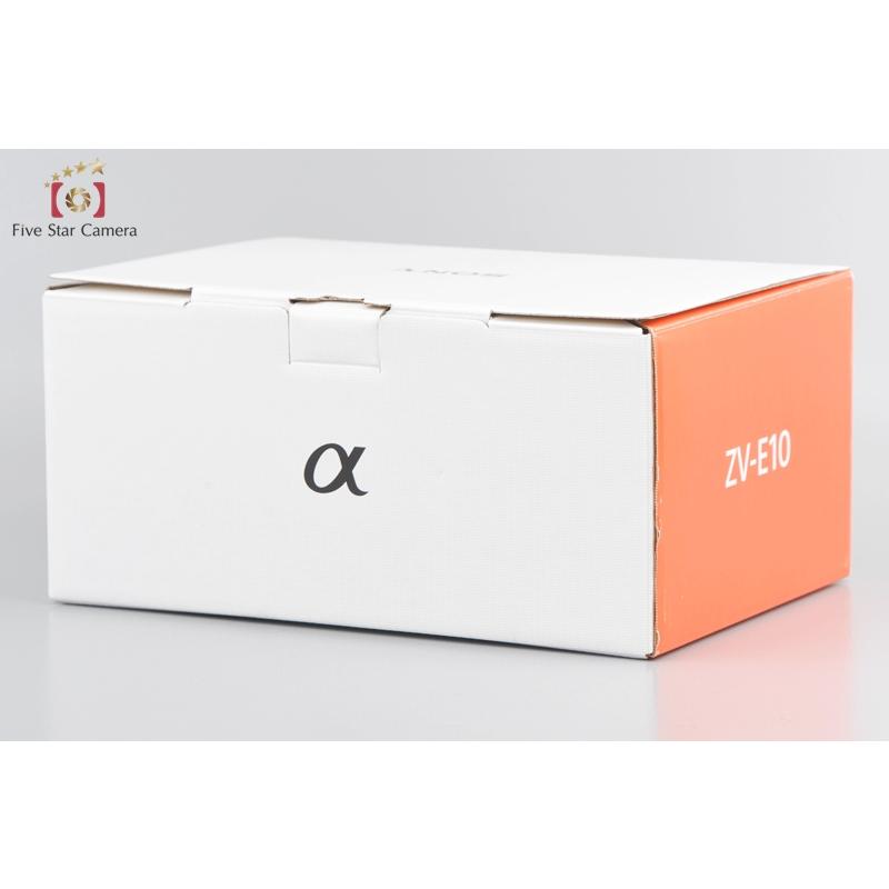 SONY 【中古】SONY ソニー α VLOGCAM ZV-E10 ダブルズームレンズ SONY 【中古】SONY ソニー α VLOGCAM ZV-E10 ダブルズームレンズ