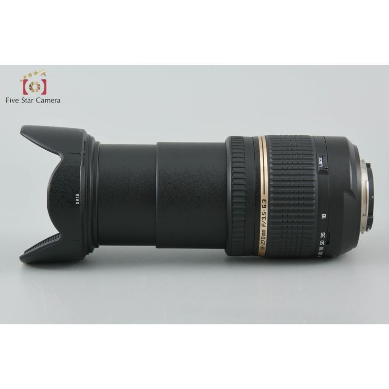 TAMRON 18-270mm Nikon用 望遠レンズ 極美品 a4610 Amazon.co.jp: TAMRON 高倍率ズームレンズ 18-270mm F3.5-6.3