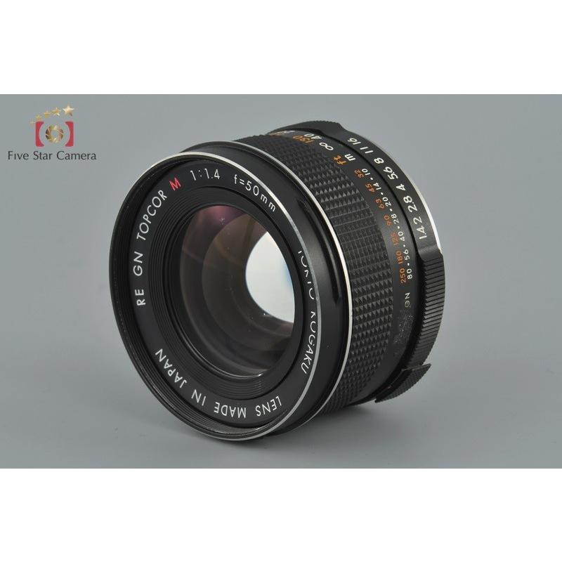 中古】TOPCON トプコン SUPER DM + RE GN TOPCOR M 50mm f/1.4 中古】TOPCON トプコン SUPER DM + RE GN TOPCOR M 50mm f/1.4
