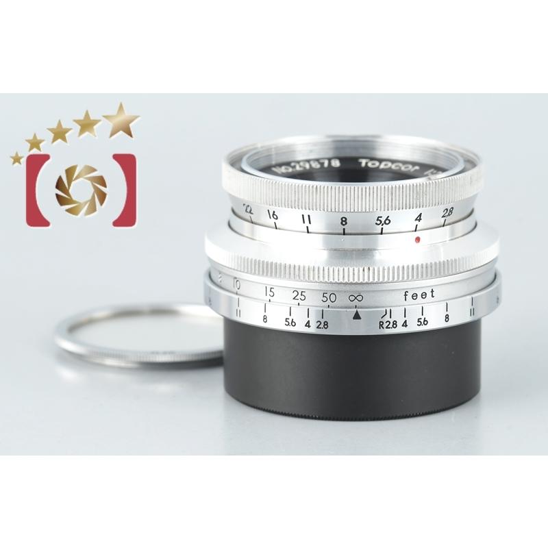 中古】TOPCON トプコン TOPCOR 35mm f/2.8 L39 ライカスクリュー 