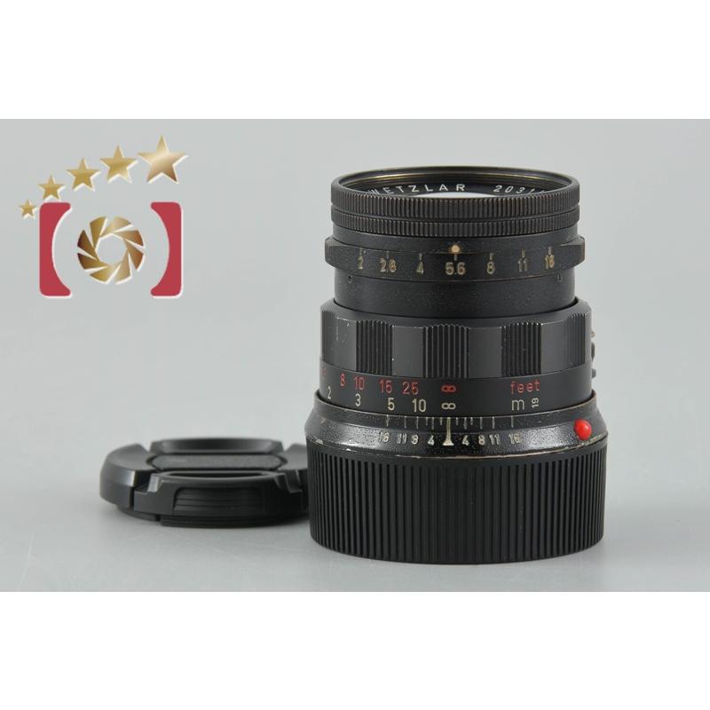 ライカ（Leica） 【超希少品】Leica Summicron 50mm f/2 ブラック