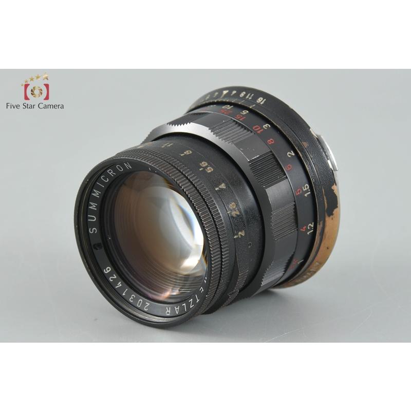 ライカ（Leica） 【超希少品】Leica Summicron 50mm f/2 ブラック