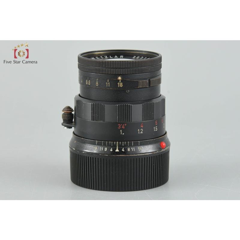 ライカ（Leica） 【超希少品】Leica Summicron 50mm f/2 ブラック