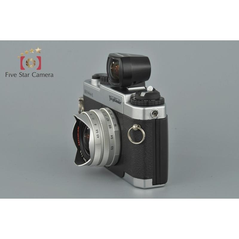 中古】Voigtlander フォクトレンダー BESSA-L シルバー + SUPER WIDE