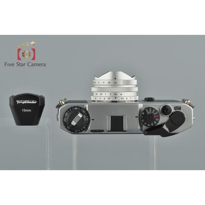 中古】Voigtlander フォクトレンダー BESSA-L シルバー + SUPER WIDE