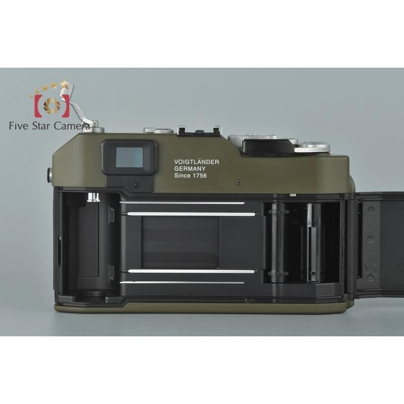 【中古】Voigtlander フォクトレンダー BESSA R2 オリーブ レンジファインダーフィルムカメラ